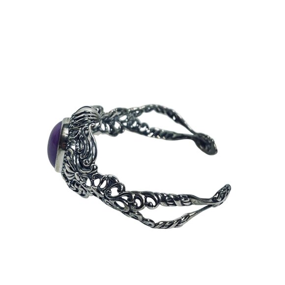 Carolyn Pollack Sterling Silver And Phosphossiderite Cuff Bracelet (6213) - Picture 4 of 4